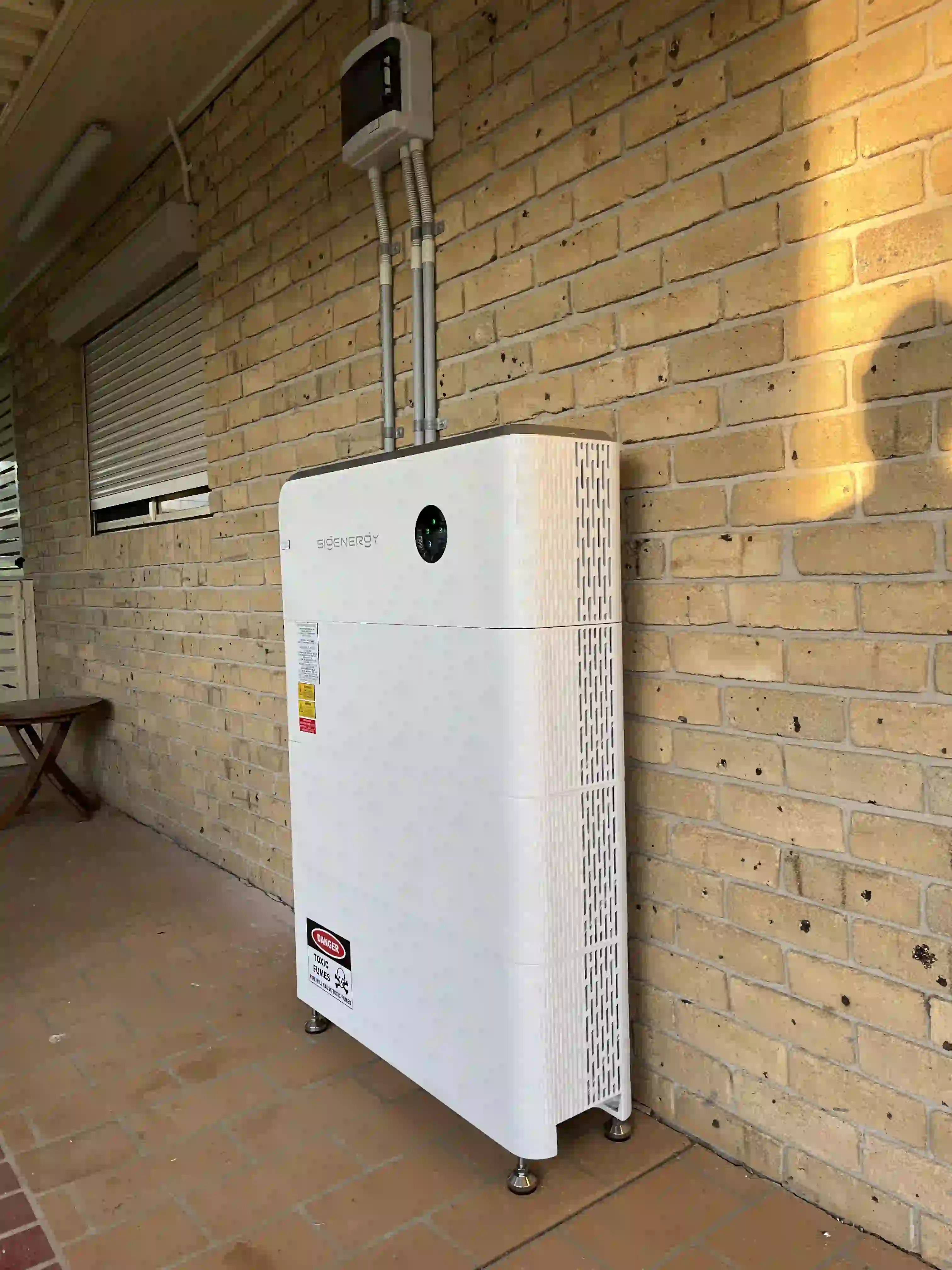 Sigenergy home battery system installed by Newy Solar Co at Brandy Hill, NSW