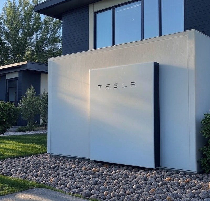 Tesla Powerwall 3 installed on a residential property