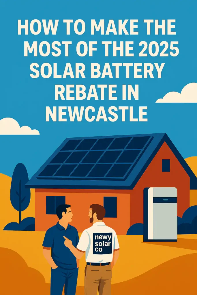 Make the most of the 2025 solar battery rebate in Newcastle - by Newy Solar Co Pty Ltd
