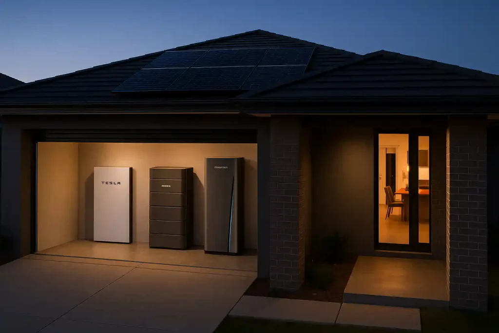 Sigenergy, PylonForce or Tesla home solar batteries Newcastle